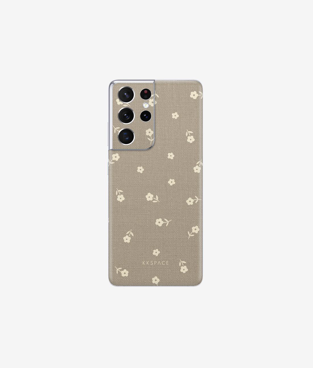 Виниловая наклейка EARLY FLOWERS (бежевый) для Samsung Galaxy