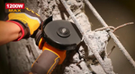 Аккумуляторная угловая шлифовальная машина (УШМ) INGCO CAGLI212027 INDUSTRIAL 20 В 125 мм