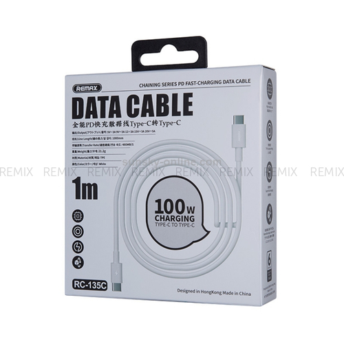 Кабель Remax RC-135C Type-c to Type-c