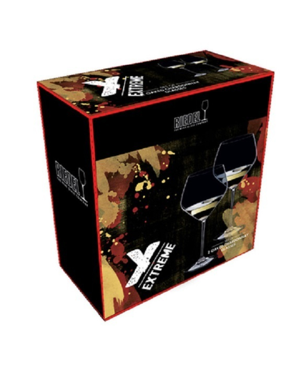 Набор бокалов для белого вина 2шт 670мл Riedel Extreme Oaked Chardonnay упаковка