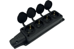 Удлинитель силовой iTOK i-CONNECT-COLOR-SU-PVS-215-4-54-10-BLACK