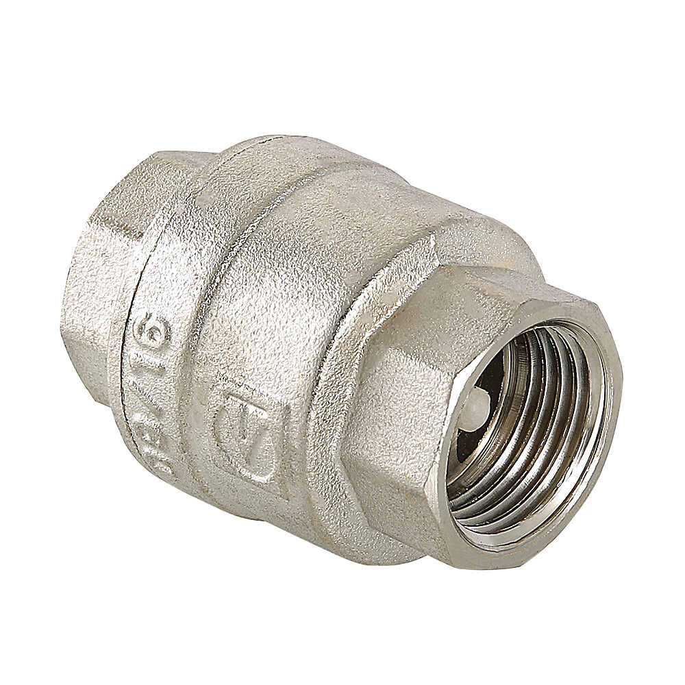 Обратный клапан 1 1/4" вн./вн. пласт. шток Valtec