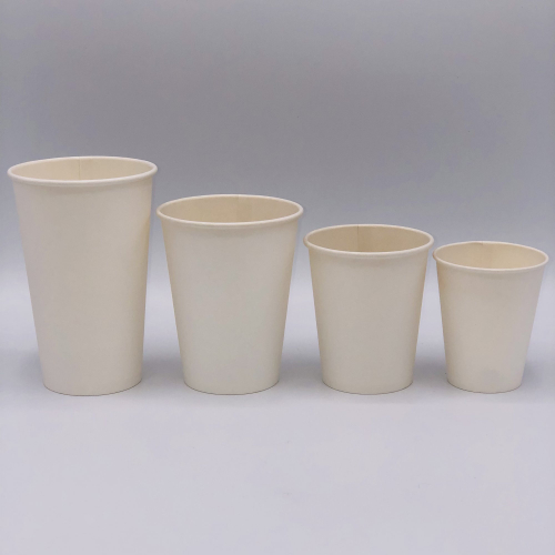 Бумажный стакан 400мл. белый, 1000шт/кор. Лига пак