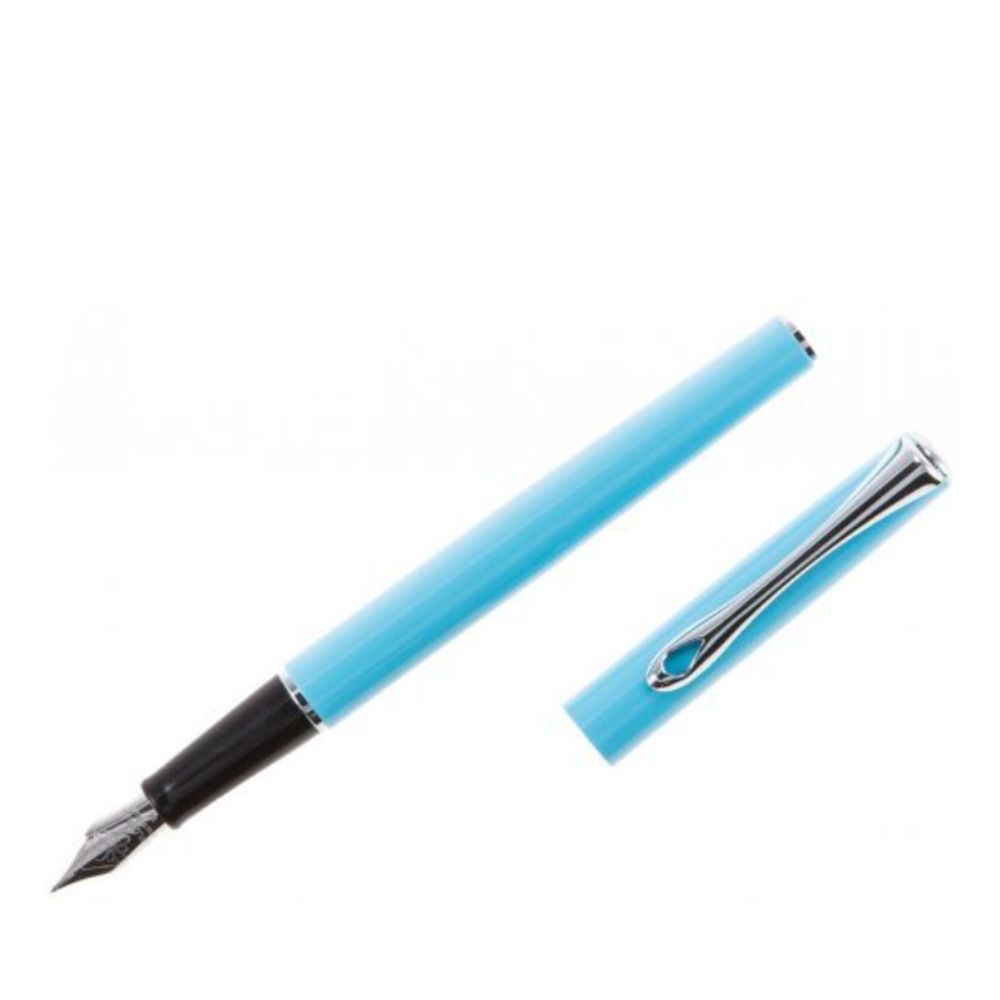 Перьевая ручка Diplomat Traveller Lumi blue M (D20001070) 2