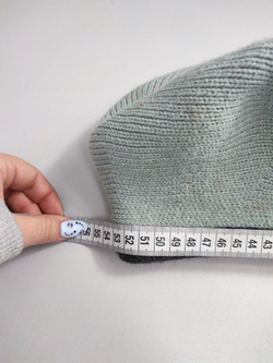 Шапка шерстяная с бантом