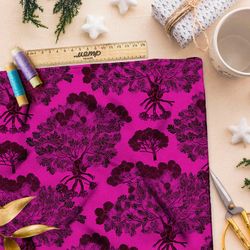 Ткань премиум бифлекс призрачные грёзы