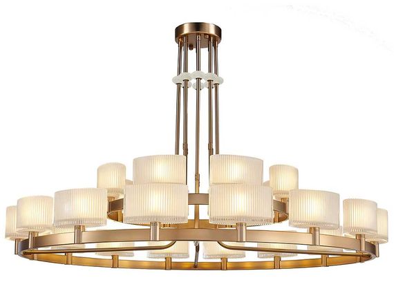 Подвесная люстра Newport Jessica 4338+16/C new gold М0070341