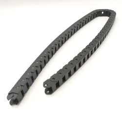 Гибкий кабель-канал открытый 15х15 мм для ЧПУ станков, 1 метр