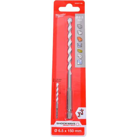 Сверло по мультиматериалам (6.5x150 мм; хвостовик HEX) Milwaukee 4932471100