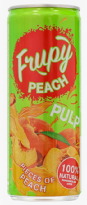 Фрупи ПЕРСИК 0,25/12 ЖБ