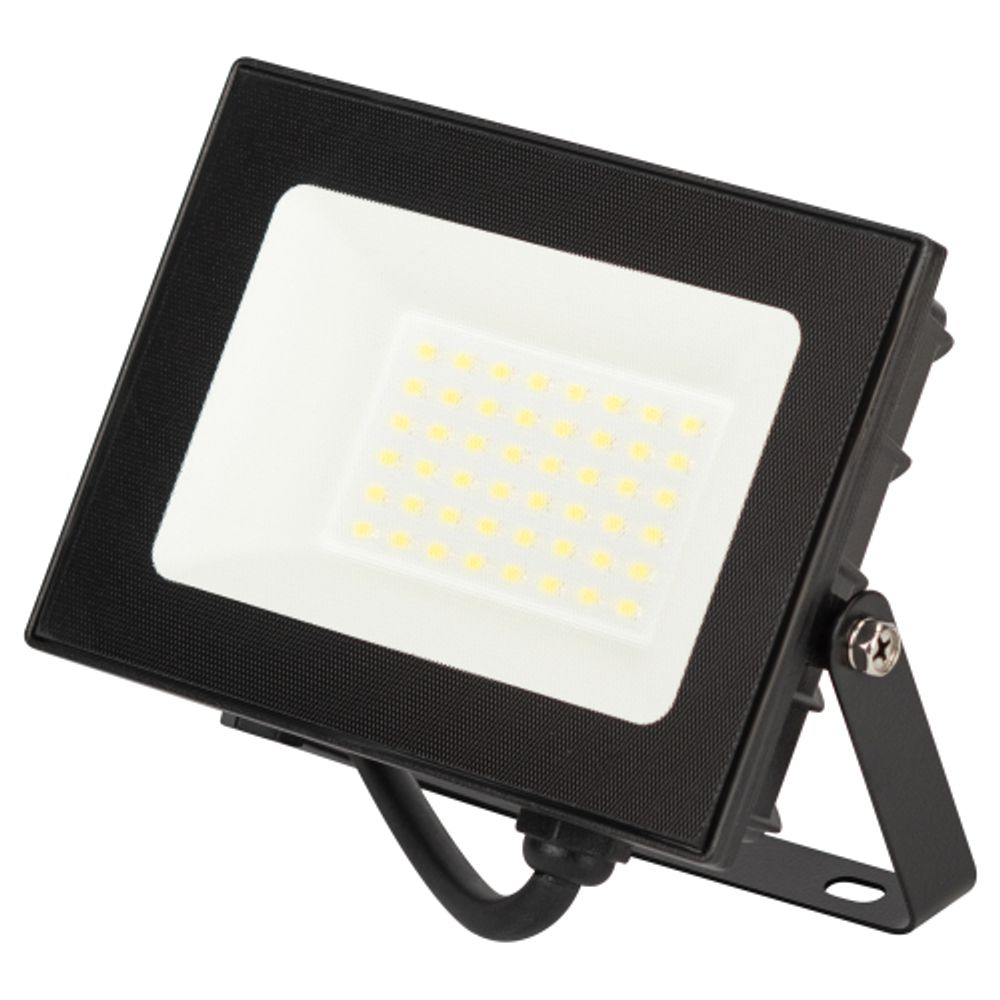 Прожектор светодиодный уличный ЭРА PRO LPR-062-0-65K-030 30Вт 6500К 3000лм IP65 призма | Прожекторы PRO