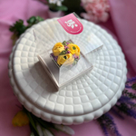 Шоколадный горшочек "Кремовый цветник"