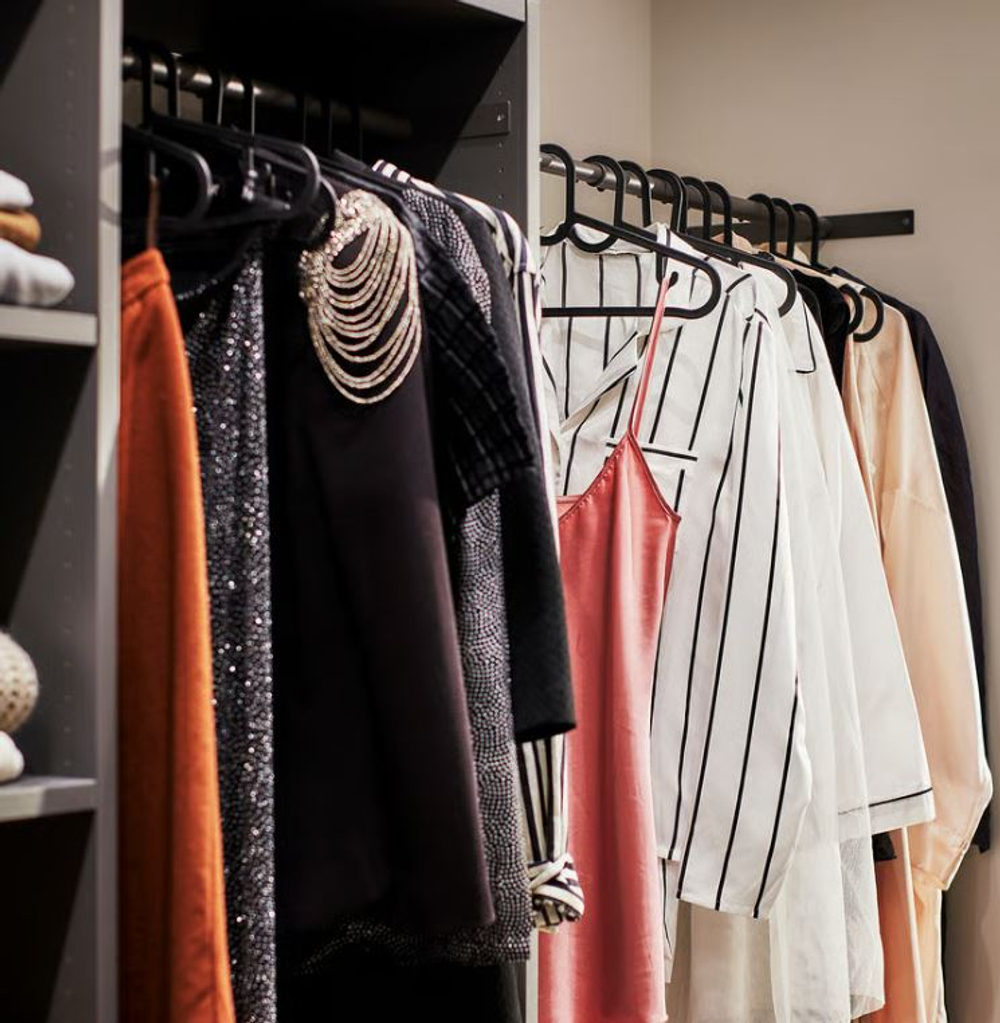 Набор вешалок Braås черный 10 шт, 39 см, полипропилен