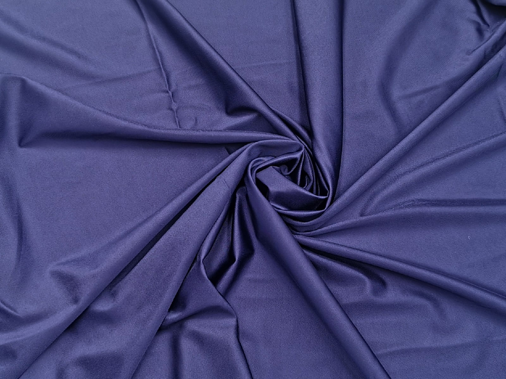 _Микрофибра, Lauma, темно-синяя, Ultrafine, с переливом, эффект "шелка" (Арт: MF-061.1P)