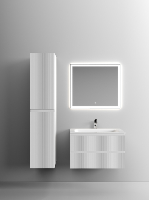 Тумба с раковиной Sancos Snob T 80 см SNT80W bianco