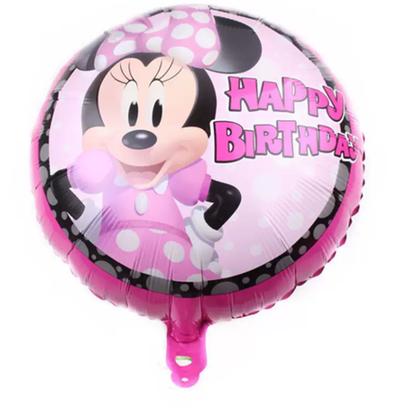 Фольгированный шарик "Минни Happy Birthday" (70)10