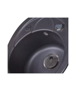 Кухонная мойка Kuppersberg CAPRI 1B1D BLACK METAL фото 2