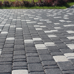 Тротуарная плитка КЛАССИКО - Стоунмикс Черный, комплект из 3 видов плит