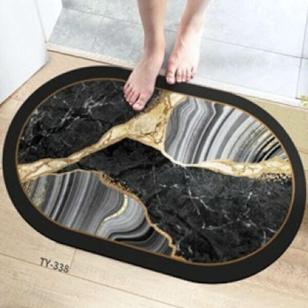 Коврик для ванной комнаты ZALEL 45х75 противоскользящее покрытие TY-338