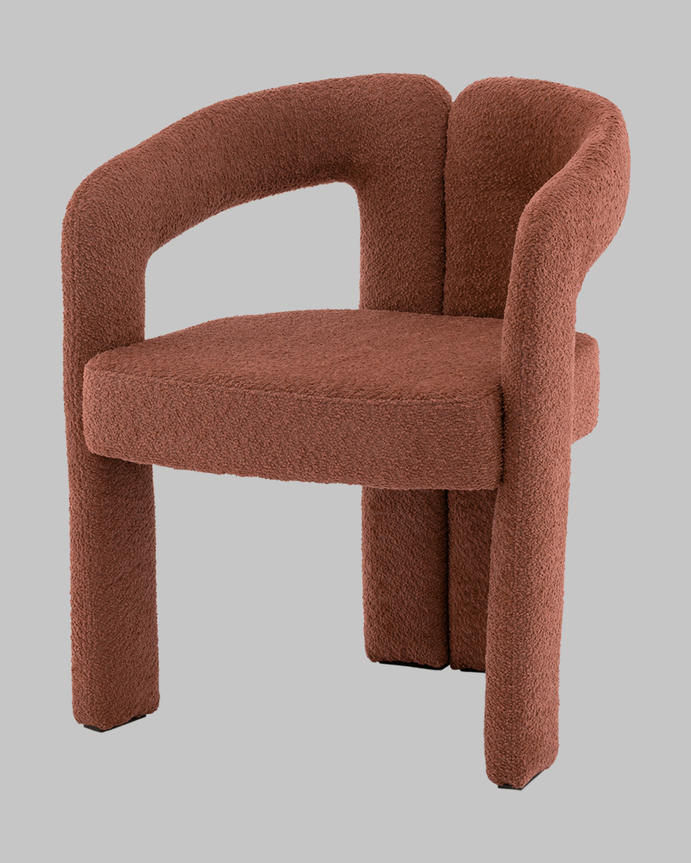 Стул Болинджер букле терракотовый