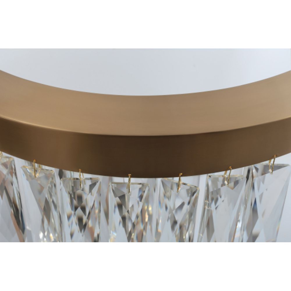 Люстра Rivoli   6129-101 cветодиодная LED 28 Вт 3000 К хрусталь