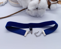 Уникальный чокер с натуральной Бусиной Авантюрин