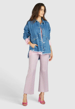 Джинсовая рубашка MARC AUREL 6188 голубой