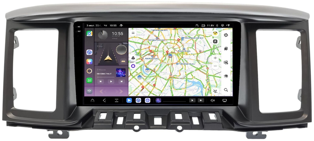 Магнитола для Nissan Pathfinder (R52) 2014-2016 (поддержка Bose и 360) - Carmedia SF-9200 QLed+2K, Android 13, TS20, CarPlay, 4G SIM-слот