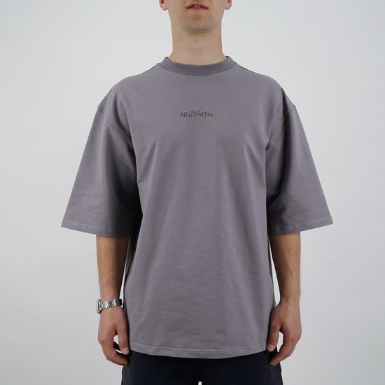 Футболка UNIFORM Relaxed (серый пыль)