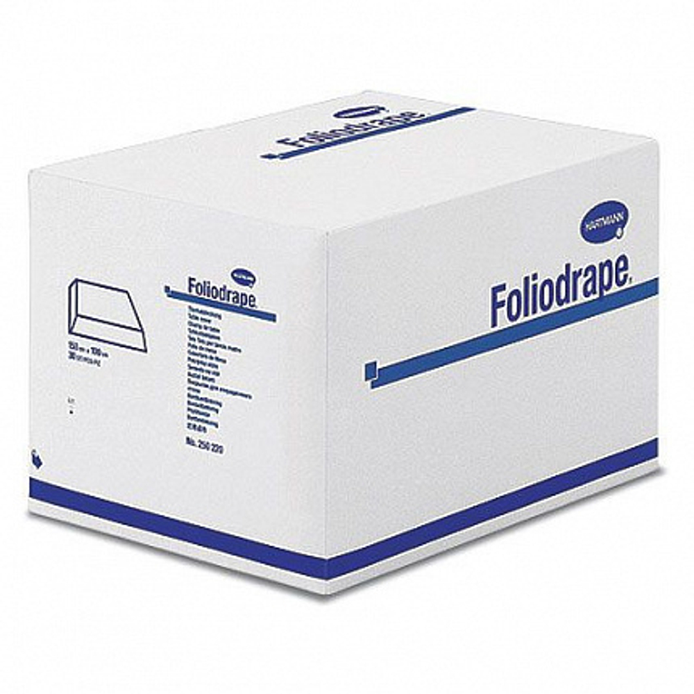 Foliodrape покрытие для операционного стола (cтерильное): 150 х 200 cм; 14 шт.