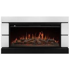 Каминокомплект: Очаг Royal Thermo Aurora RTFP/P-AR40LS, портал Moderno 42/40/36, белый