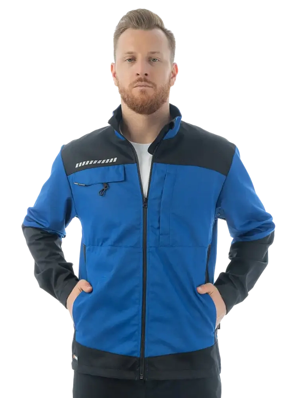 Куртка Brodeks KS234, серый/черный (XL)