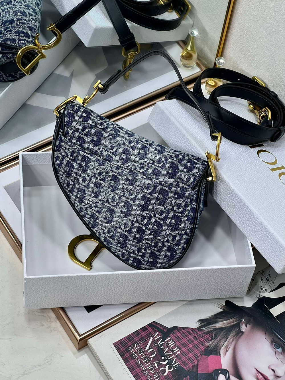 Christian Dior Saddle Bag 21 cm