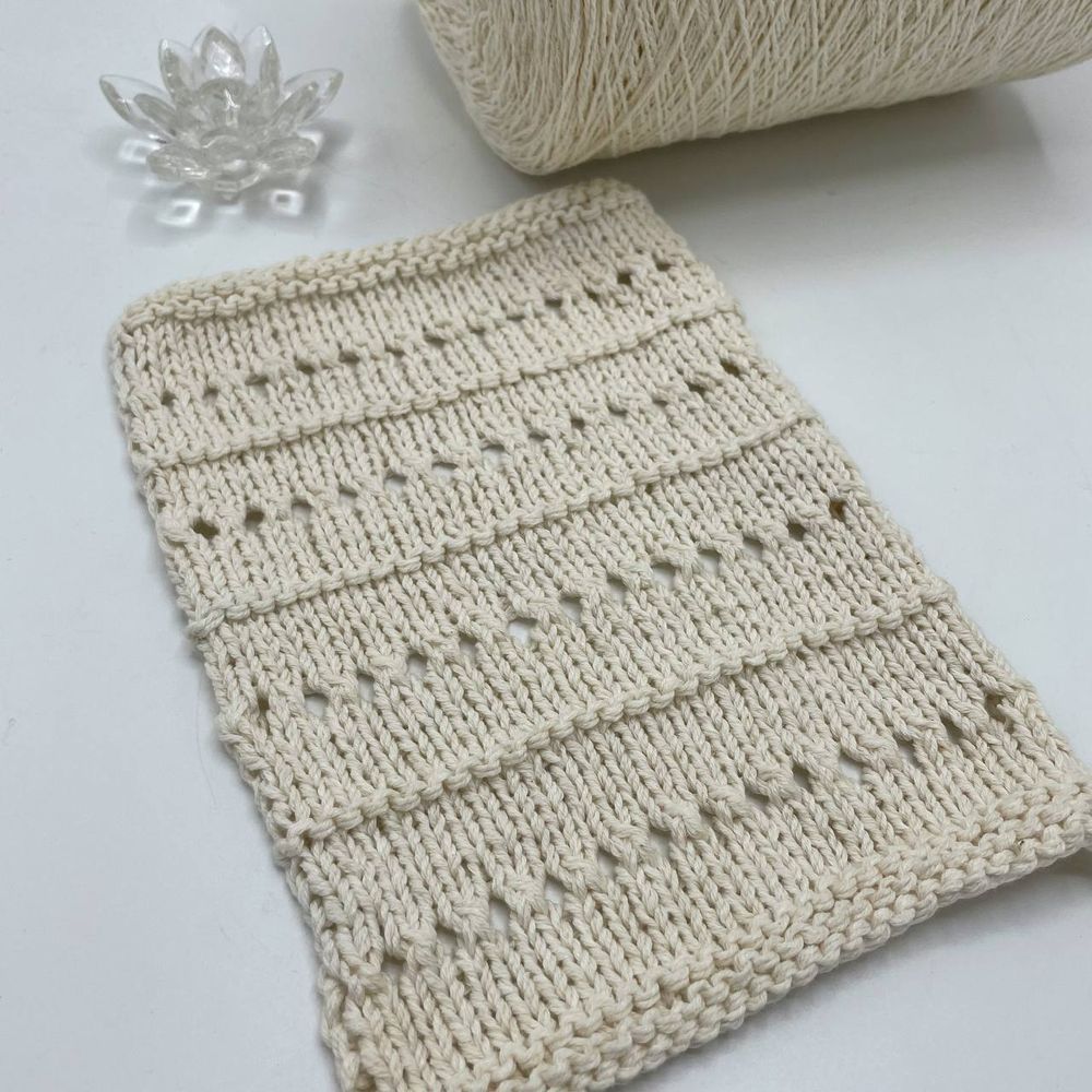 Пряжа для вязания на бобине 100% хлопок