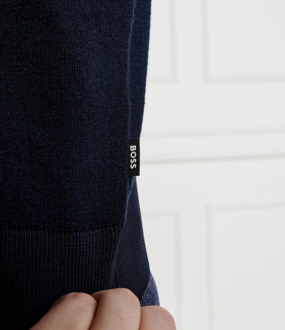 Свитер H-Daero BOSS BLACK - темно-синий(50519624)