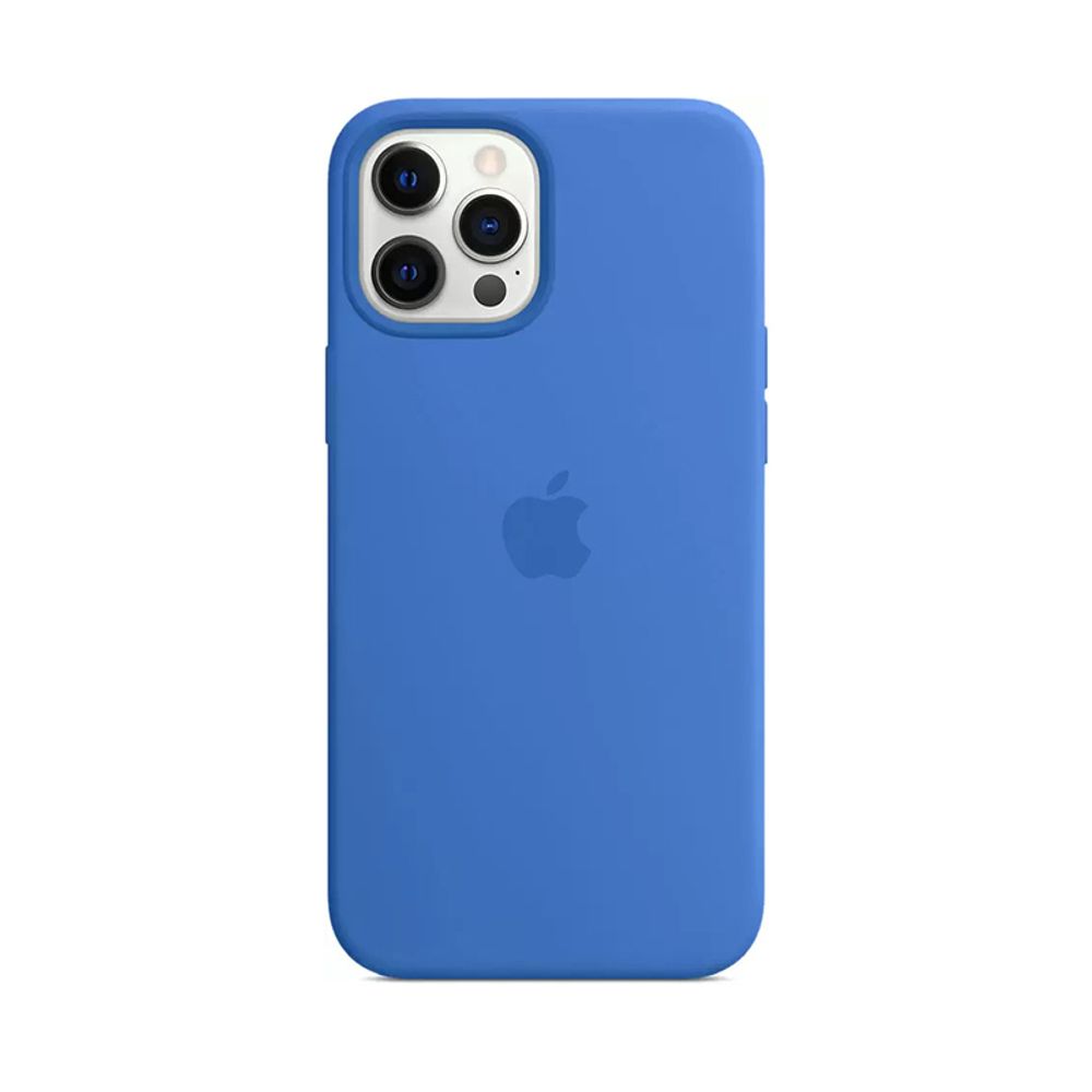 Чехол для iPhone Apple iPhone 12 Pro Max Silicone Case Blue