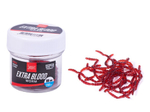 Насадки искусственные съедобные LJ Pro Series EXTRA BLOOD WORM XL мотыль 160шт.