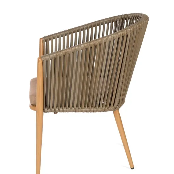 Уличное кресло Cara, светло-коричневый