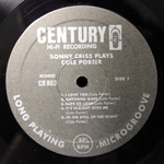 Sonny Criss / Sonny Criss Plays Cole Porter (LP)