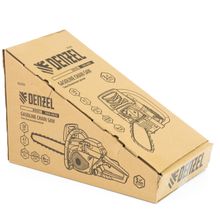 Пила цепная бензиновая DGS-5820, шина 50 см, 58 см3, 4,1 л.с., шаг 0,325, паз 1,5 мм, 76 звеньев Denzel