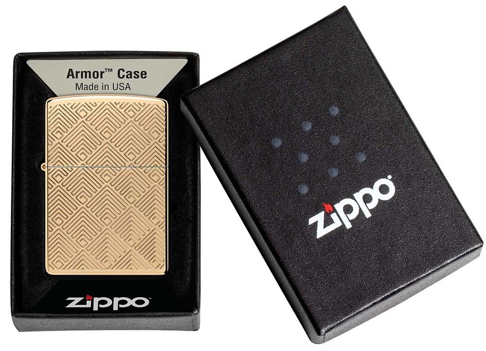 Зажигалка Zippo Armor® High Polish Brass (48570) 6