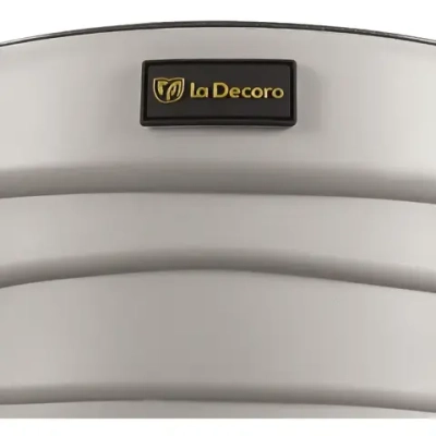 Кашпо для цветов пластиковое 7,5л d-27,1см «Бархан» Серый жемчуг