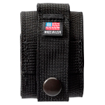 Набор Zippo в подарочной коробке (чёрная зажигалка Black Crackle и чёрный нейлоновый чехол)