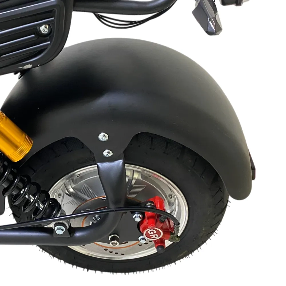 Электроскутер Citycoco GT E30 черный матовый