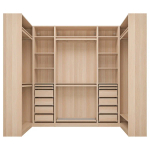 Гардеробные системы - PAX IKEA/ ПАКС  ИКЕА, 113/276х113/236 см, под беленый дуб