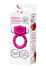 Эрекционное кольцо на пенис Штучки-дрючки, силикон, розовый, Ø 2,5 см