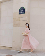 Платье Роза, Розовое