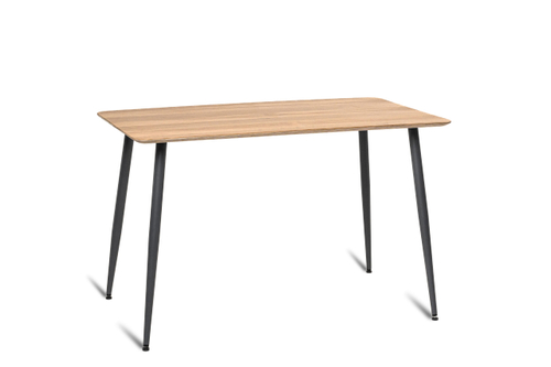 Стол Венако TS (с разложением) Цвет: Пиноли , ножки чёрные Размер: 1200(1800)*800*740