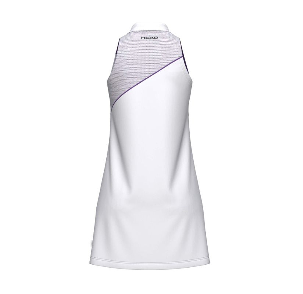 Теннисное платье Head Spirit - white/purple