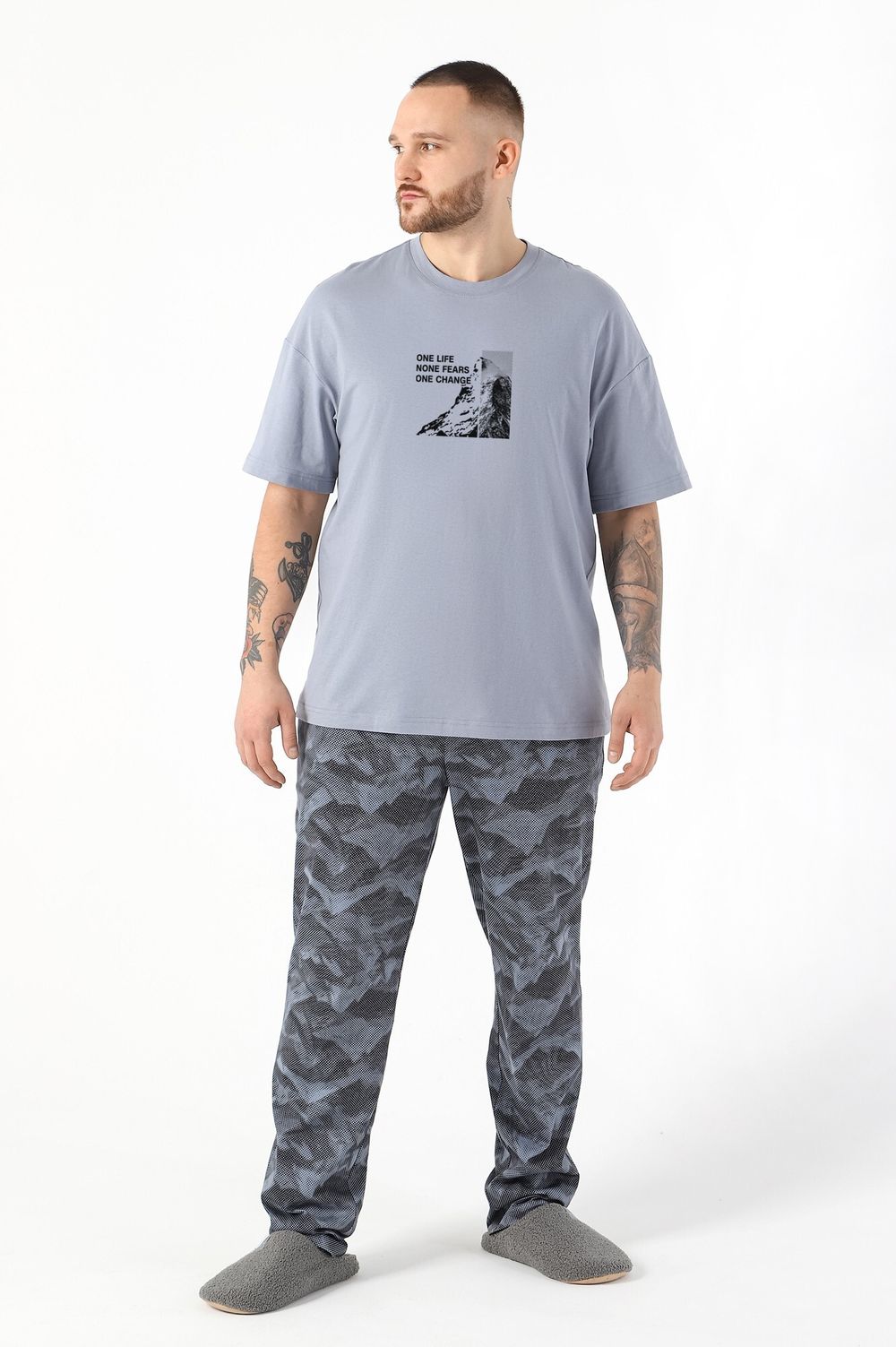 Костюм мужской Горец-3 Виотекс СЕРЫЙ